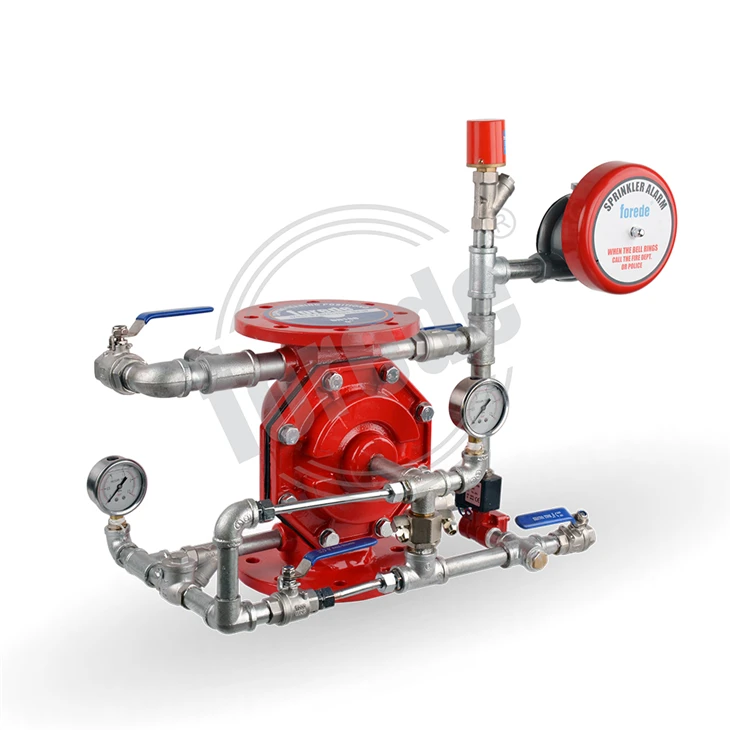 Ductile Iron Flange End Diaphragm Deluge Valve